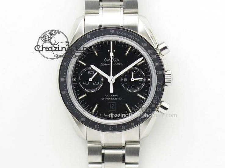 0211 Speedmaster SS Snoopy Apollo OMF Best Edition White Dial on SS Bracelet Venus EasyCare 7877